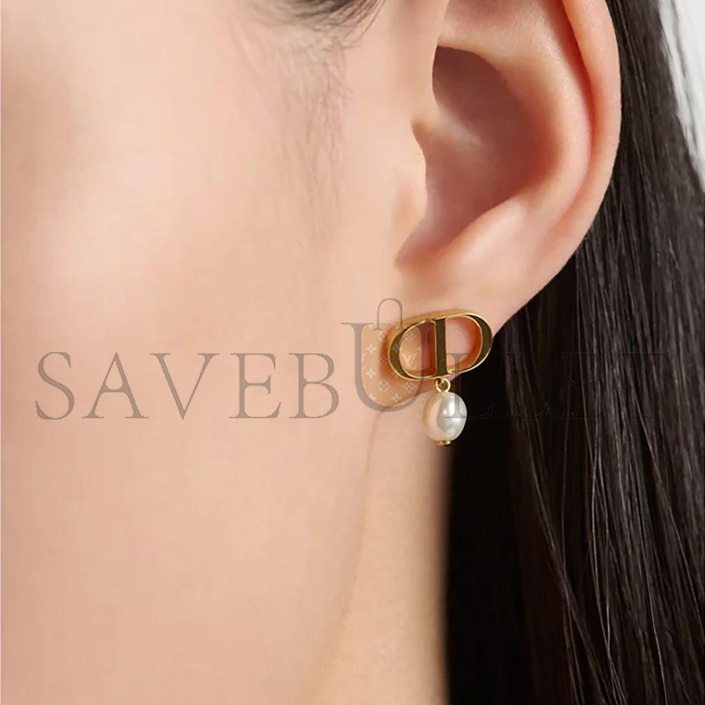 DIOR PETIT CD EARRINGS E1520PTCRS_D301